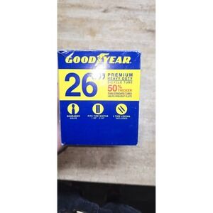 GoodYear  26" Premium  Heavy Duty 1.9-2.3 Bicycle Tube with Tire Levers
